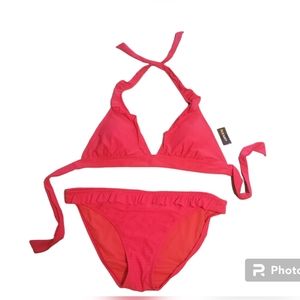 Brand New, Never Worn, Hot Pink, Old Navy, Ruffled, Bikini, Size Extra Large